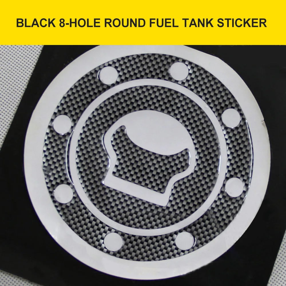 Pegatina para tanque de combustible, Protector de tapa de tanque de Gas, apto para Hyosung GT250R/GT650R GV650, Suzuki GS500, accesorios de motocicleta