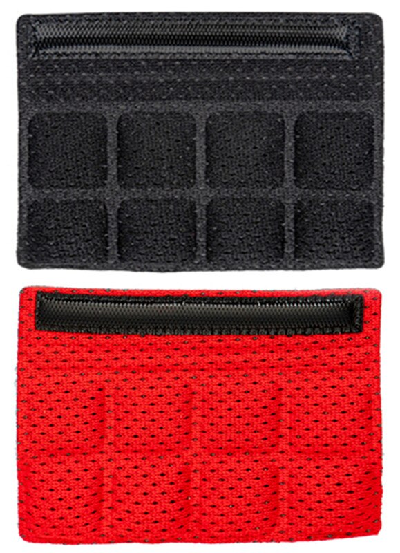 Helm Kinn Pads Schaum Pad Set Kinnriemen Polsterung Ersatz Universal für Radfahren Bike Motorrad Helm: Black Red