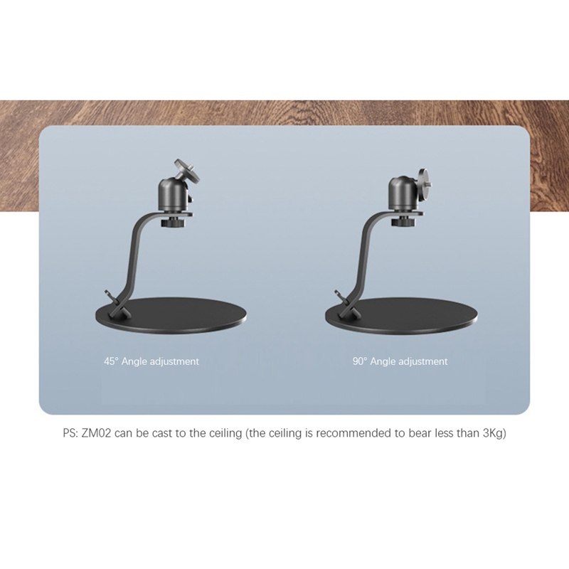 Projector Bracket Home Desktop Rack with Inch 1/4 Screw Hole Gimbal for Mini Projector