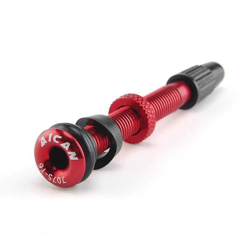 Fahrrad Ventile Fahrrad schlauchlos Presta Ventil Stengel 58mm Aluminium Legierung Keine Rohre Fahrrad Französisch Ventil Adapter Fahrrad Ventil Ader kappe