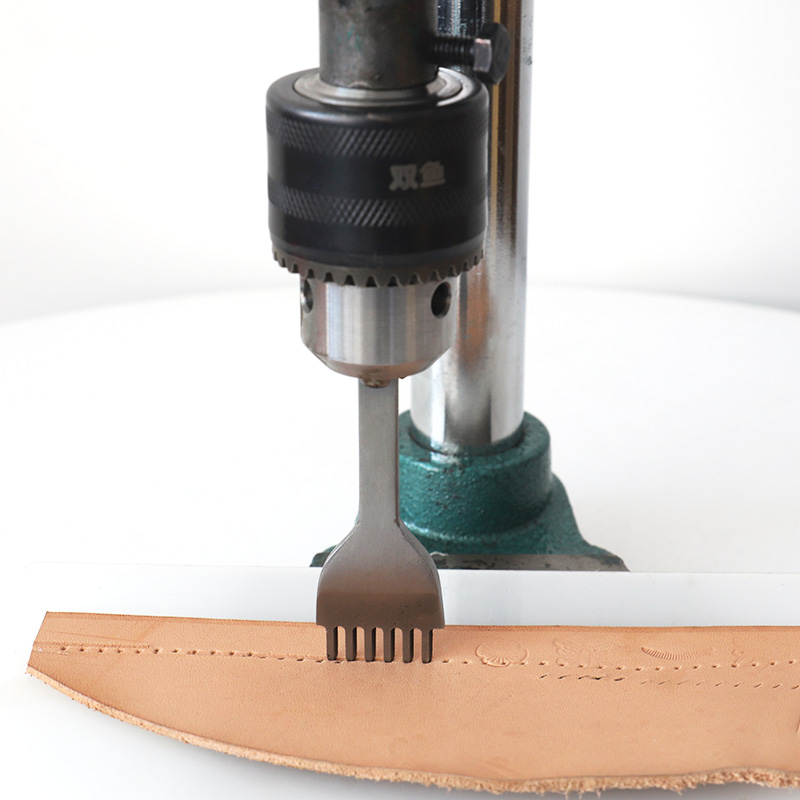 Machine de découpe artisanale du cuir, Machine à presser les œillets, estampage silencieux, boutons, attaches, boutons pression, moule