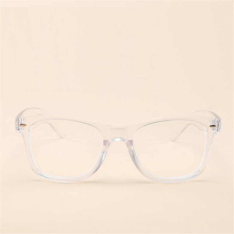 -1 -1.5 -2 -2.5 TO -6.0 Square Finished Nearsighted Glasses Women Men Transparent White Frames Short-sighted Eyeglasses Diopter