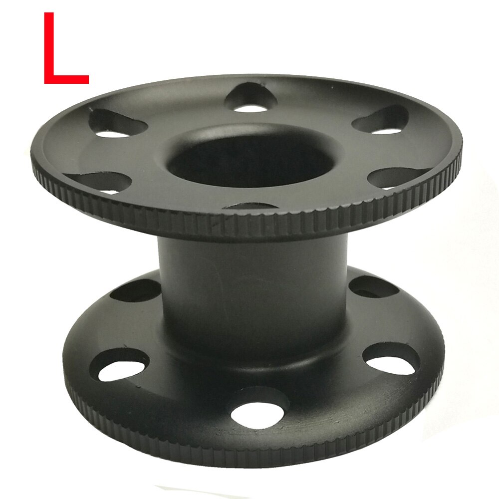 8,4 cm Tauchen Tauchen Finger Spule leer Spule Unterwasser Ausrügestochen Technische Wrack tauchen Aluminium: BlackL