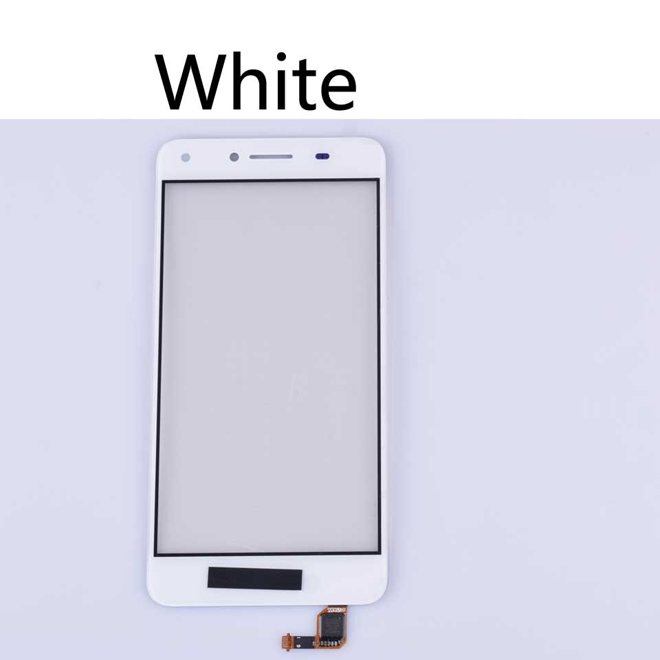 Painel de toque para huawei y5ii y5ii y5 ii CUN-L01 LYO-L21 CUN-U29 sensor toque digitador da tela lcd vidro frontal: White-No tool