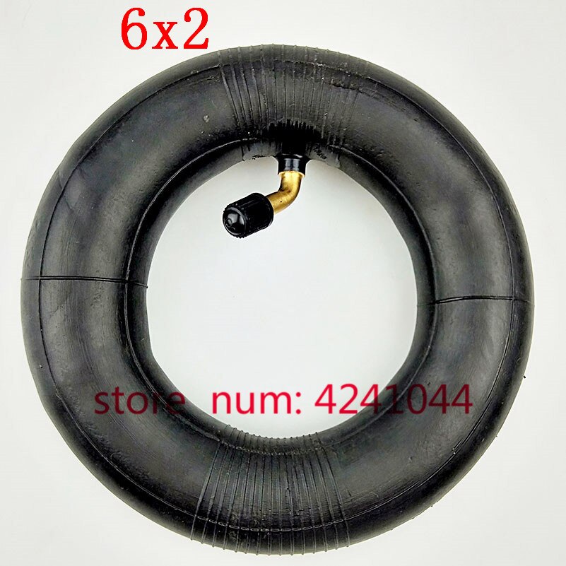 6 tommer 6 x 2 dekk og slangesett passer for elektrisk sparkesykkel rullestol lastebil  f0 pneumatisk hjul vogn vogn lufthjul sykkel