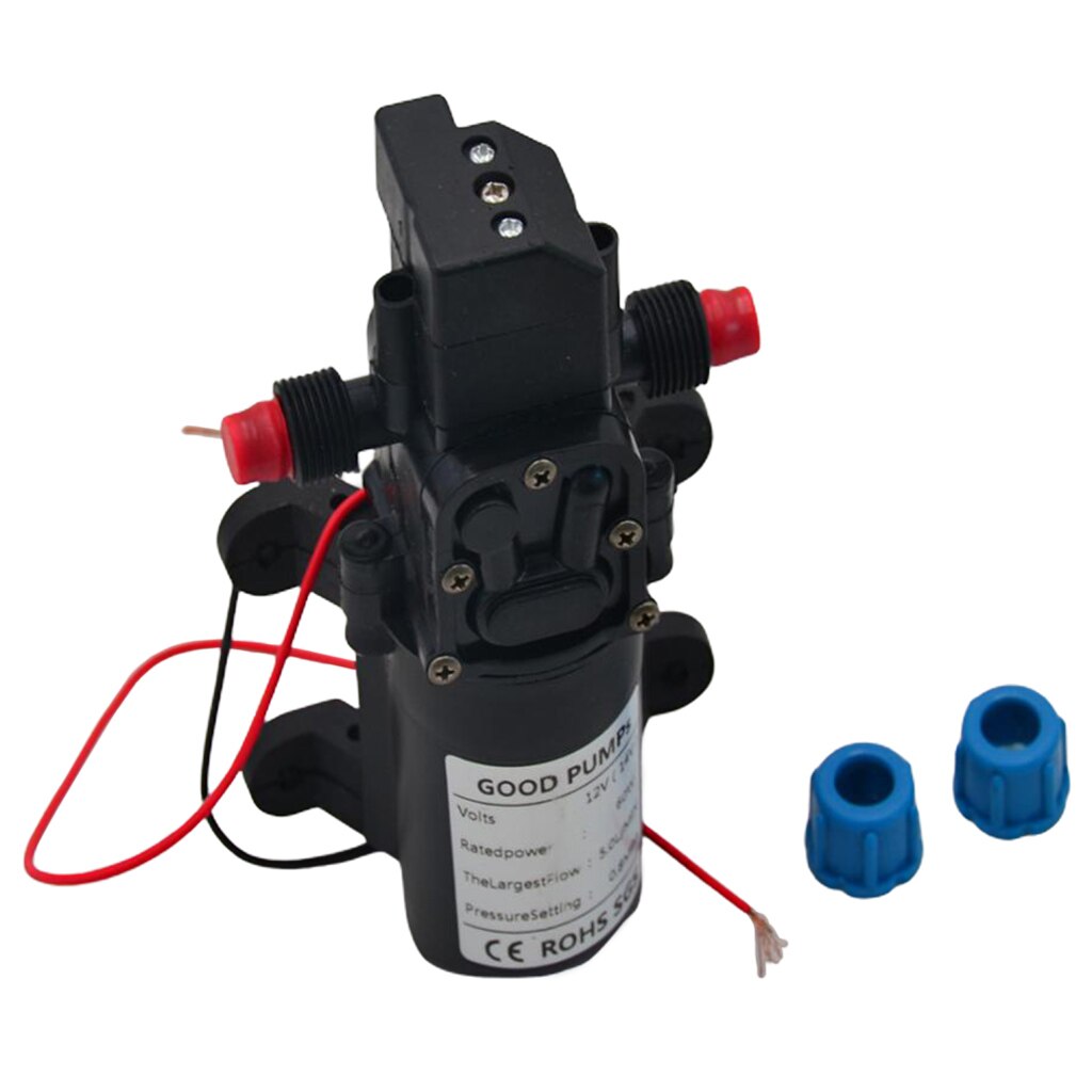 12V/60W Waterpomp 5L/Min Micro- Diafragmapomp Voor Caravan Het Kamp Boot Yemaa