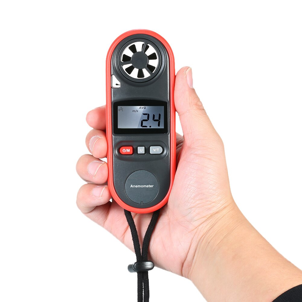 Digitale Anemometer Beaufort Schaal IP67 Thermometer Anemometro Pocket Wind Speed Meter Wind Chill Indicator Meet Meter