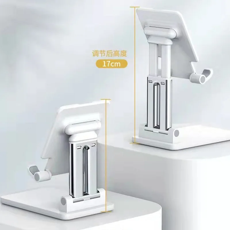Universal desktop mobiltelefon holder holder til iphone ipad justerbar tablet foldbar bord mobiltelefon bordholder holder