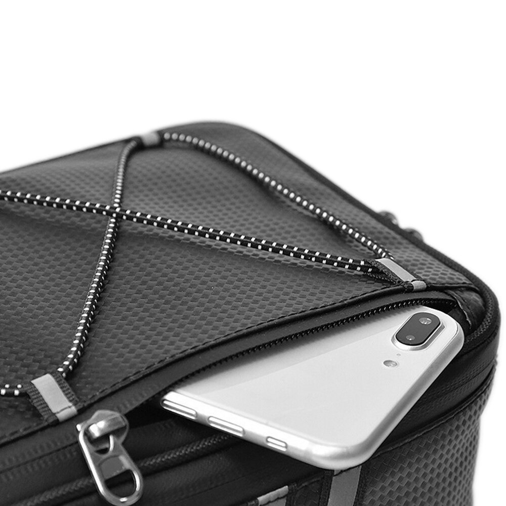 Bike Trunk Bag 7L/12L Bicycle Rear Cycling Bag Water Resistant Bike Rack Bag with Waterproof Rain Cover MTB Bike Accessories