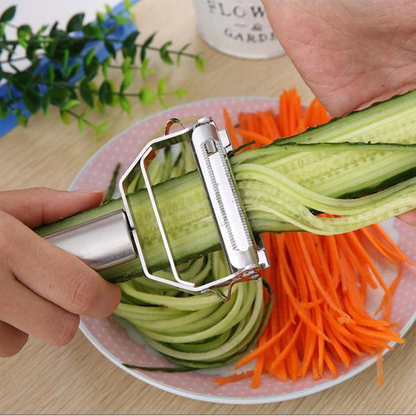 Stainless Steel Multi-function Vegetable Peeler & amp Cutter Julienne Peeler Potato Carrot Grater Kitchen Peeler Kit Tool