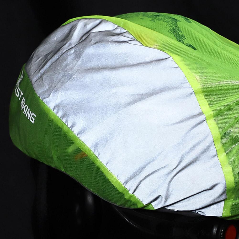 Outdoor Bicycle Helmet Rain Covers Dustproof Windproof Ultralight Rain Accessories Helmets Hats Bicycle Bikes Helmet Cap U6J0