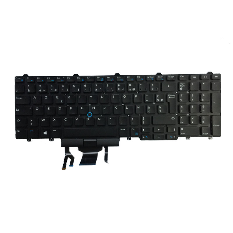 US/FR/French Laptop keyboard for Dell Latitude E5550 E5570 E5580 E5590 E5591 Precision M3520 M7520 M7720