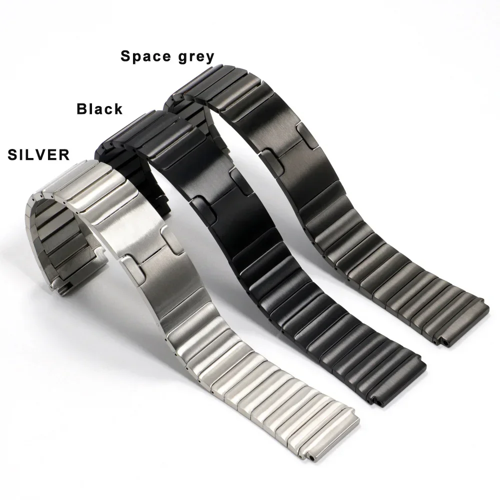 22mm- reim til amazfit bip 6 5 5 unity/gtr 2 3 4 metallrem i rustfritt stål til amazfit stratos/balance/cheetah rundt armbånd