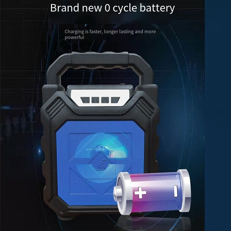 Draadloze Draagbare Bluetooth-Compatibel Speaker Bass Kolom Waterdichte Outdoor Usb Ondersteuning Aux Tf Subwoofer Luidspreker Fm Radio