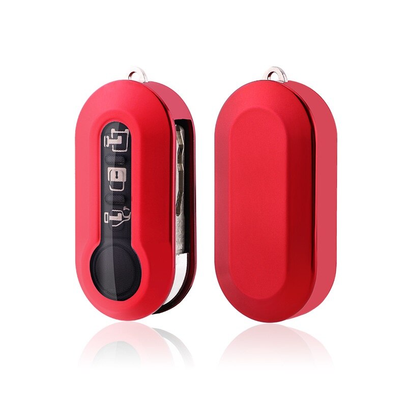Tpu key case nøgle cover til fiat 500 panda punto bravo key shell protect tilbehør