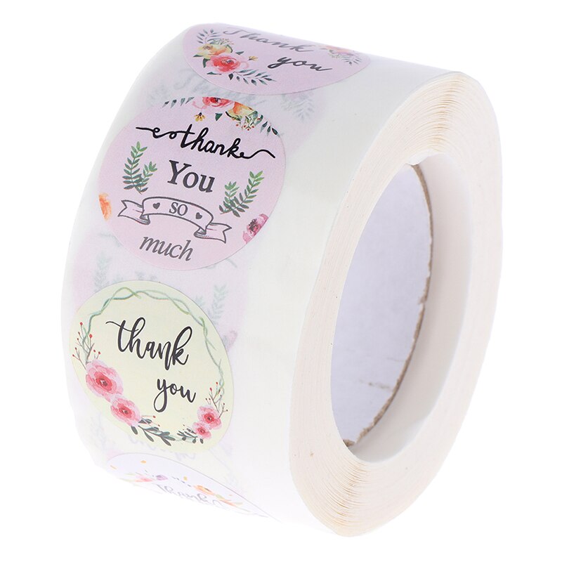''Thank You'' Stickers 500pcs/roll... – Grandado