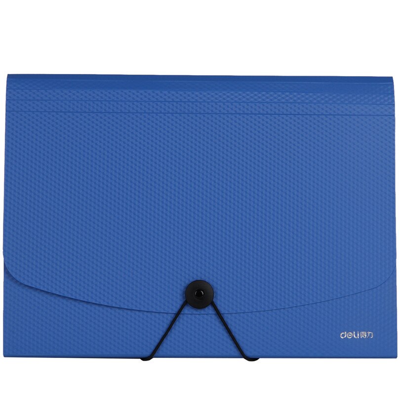 Deli Business Style Expanding Wallet 13 case A4 Size File Folder Bill Document folder for A4 papers Folders for documents holder