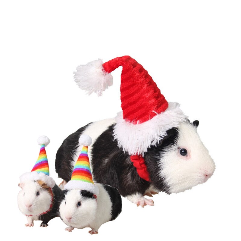 Kerst Kleine Pluche Kerstman Hoed Voor Pet Hond Kat Hoed Vrolijk Kerstfeest Decoraties Voor Thuis Cap Noel Navidad Gelukkig Nieuw jaar