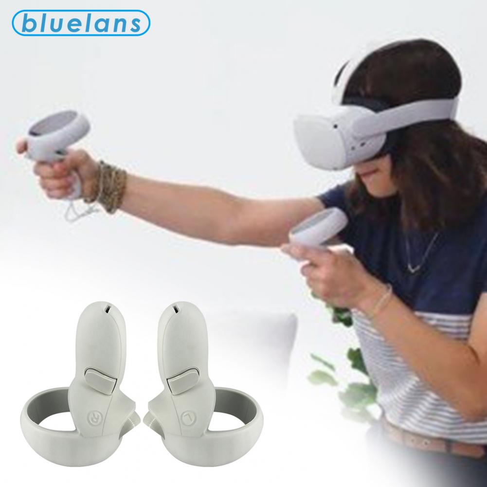 VR Controller Grip Covers - Silicone Skin for Quest 2 - Shockproof Protective Case