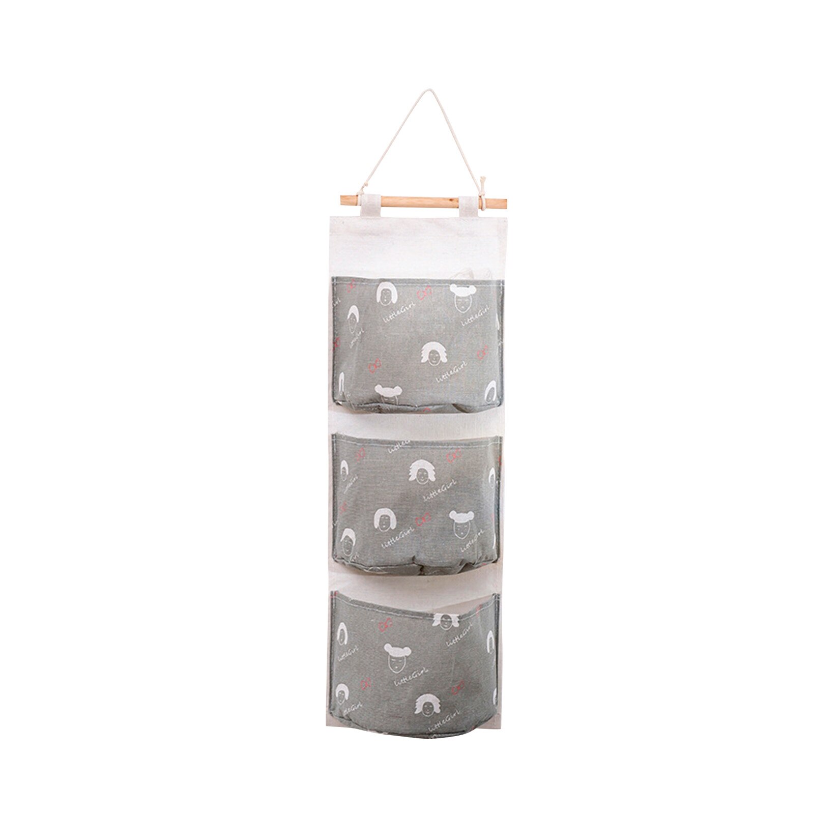 Organizador para cama y sofá, accesorio de almacenamiento con bolsillos para cabecera, colgador de pared, 3 bolsillos, para baño y bebé