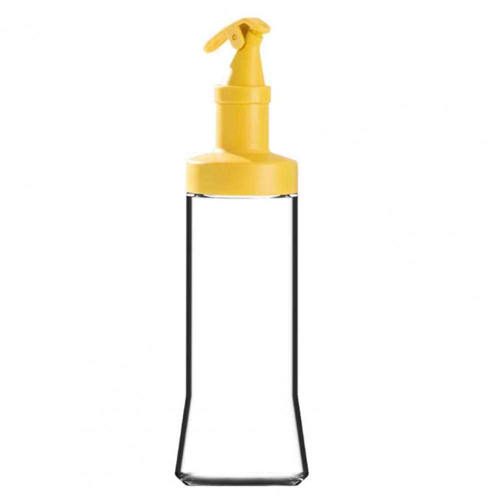 Oil Spray Bottle Useful Screw-thread Mouth Portable Salad Making Oil Sprayer Cooking Gadget Oil Dispenser Oil Sprayer:  Yellow