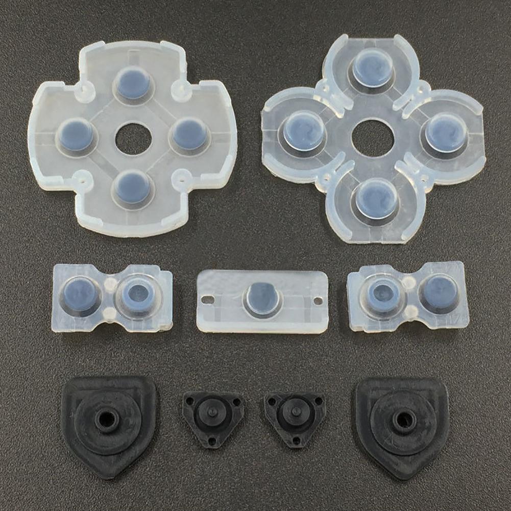 Original ægte erstatnings silikone gamepad ledende pude til  ps4 controller reparationsdele controller knapper kontakt gummi
