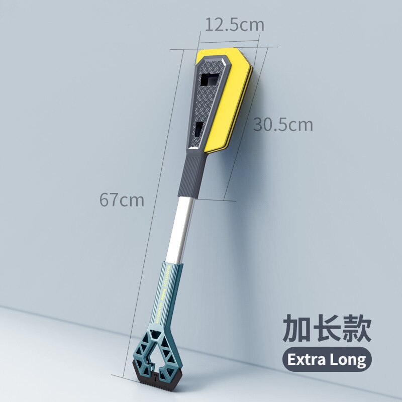 Car Snow Shovel 3in1 Ice Scraper Windshield Multifunctional Detachable Ice Breaker Winter Snow Brush Shovel Car Snow Remover: Extra Long Blue