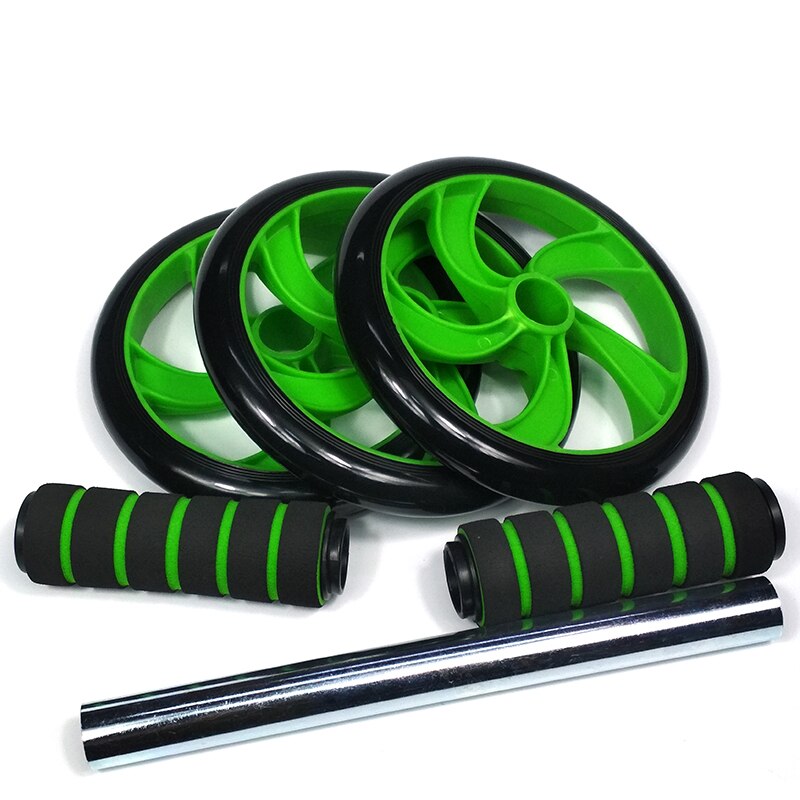 Gym Trainer Ab Roller Training Home Fitness Double Wheel stable Abdominal Power Wheel abdomen Muscle Exercise Equipment
