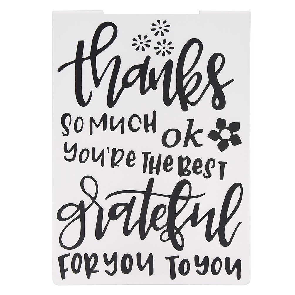 Flower Plastic Embossing Folder Template For Diy Scrapbooking Paper Card Making Decoration: 19