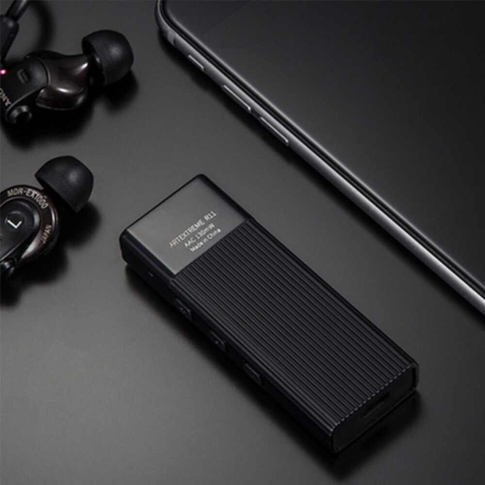Draagbare Dac Decodering Bluetooth Hoofdtelefoon Versterker Mini Bluetooth Headset Ondersteunt Usb Geluidskaart 5.0 Hoofdtelefoon Versterker: R11 no headphones