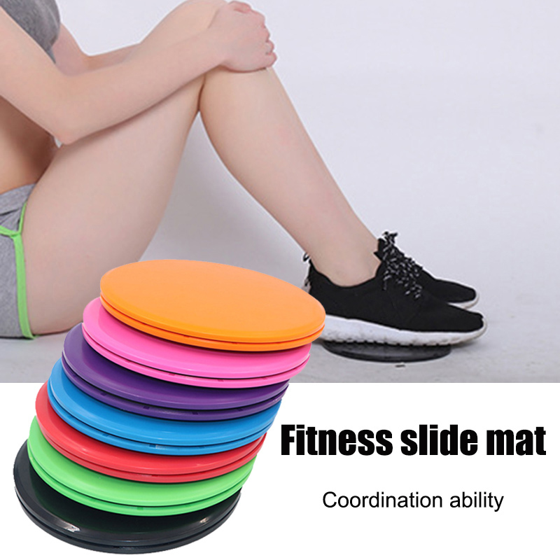 2 Pcs Zweefvliegen Discs Slider Fitness Disc Oefening Schuifplaat Abdominale Core Spier Training Yoga Schuiven Disc