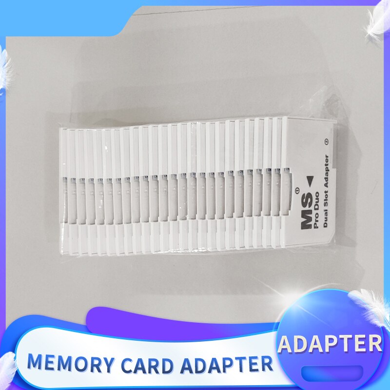 Micro SD TF to Memory Stick MS Pro Duo Card Adapter CR-5400 Dual Slot 10pcs/lot 20pcs/lot