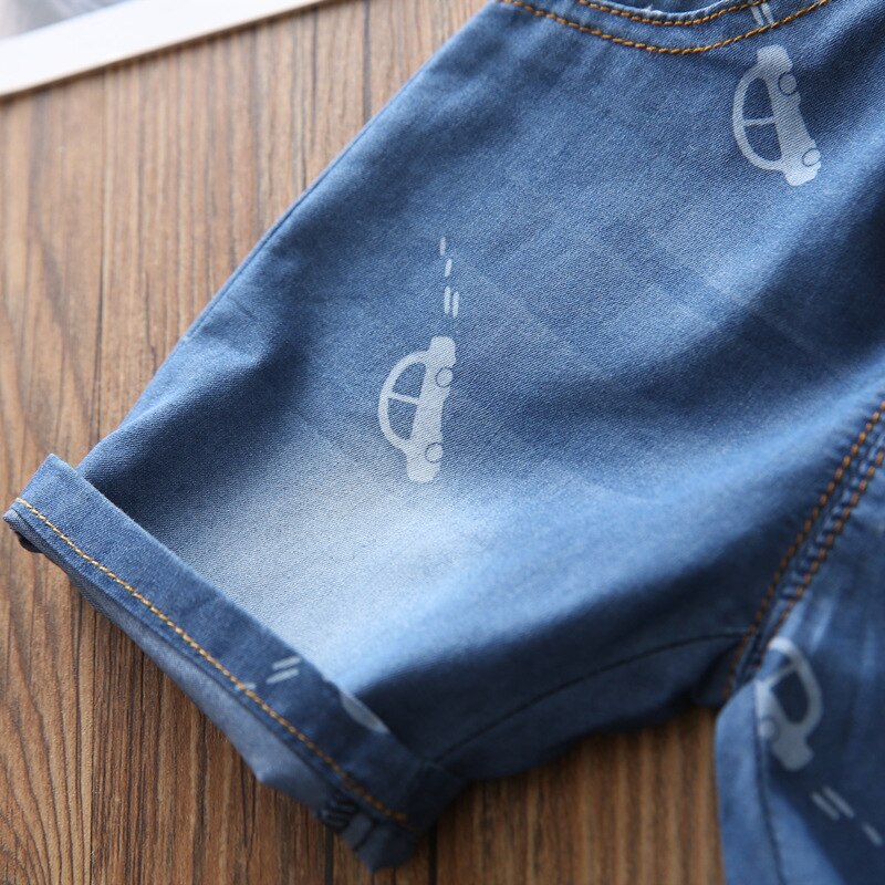 Ragazzi jeans estate abbigliamento per bambini pantaloni a cinque punte per bambini pantaloncini per jeans per bambini 7080 12