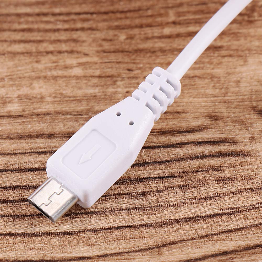 Multi-function White Micro USB To 4 Port OTG Hub For Raspberry 0 Power Switch Extension Cable Charging Cable
