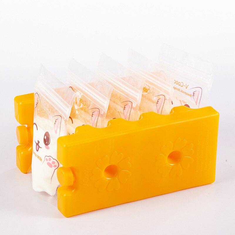 Torby robić przechowywania mleka torba izolacyjna s worki robić zamrażarki zachowywanie świeżości lodu pudełko z kostkami dla torba izolacyjna mleka chłodzenia 2 sztuk/zestaw