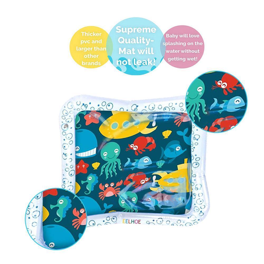 water pad baby inflatable pat pad baby inflatable toy pat pad water game toddler baby pad pad funny S6D4