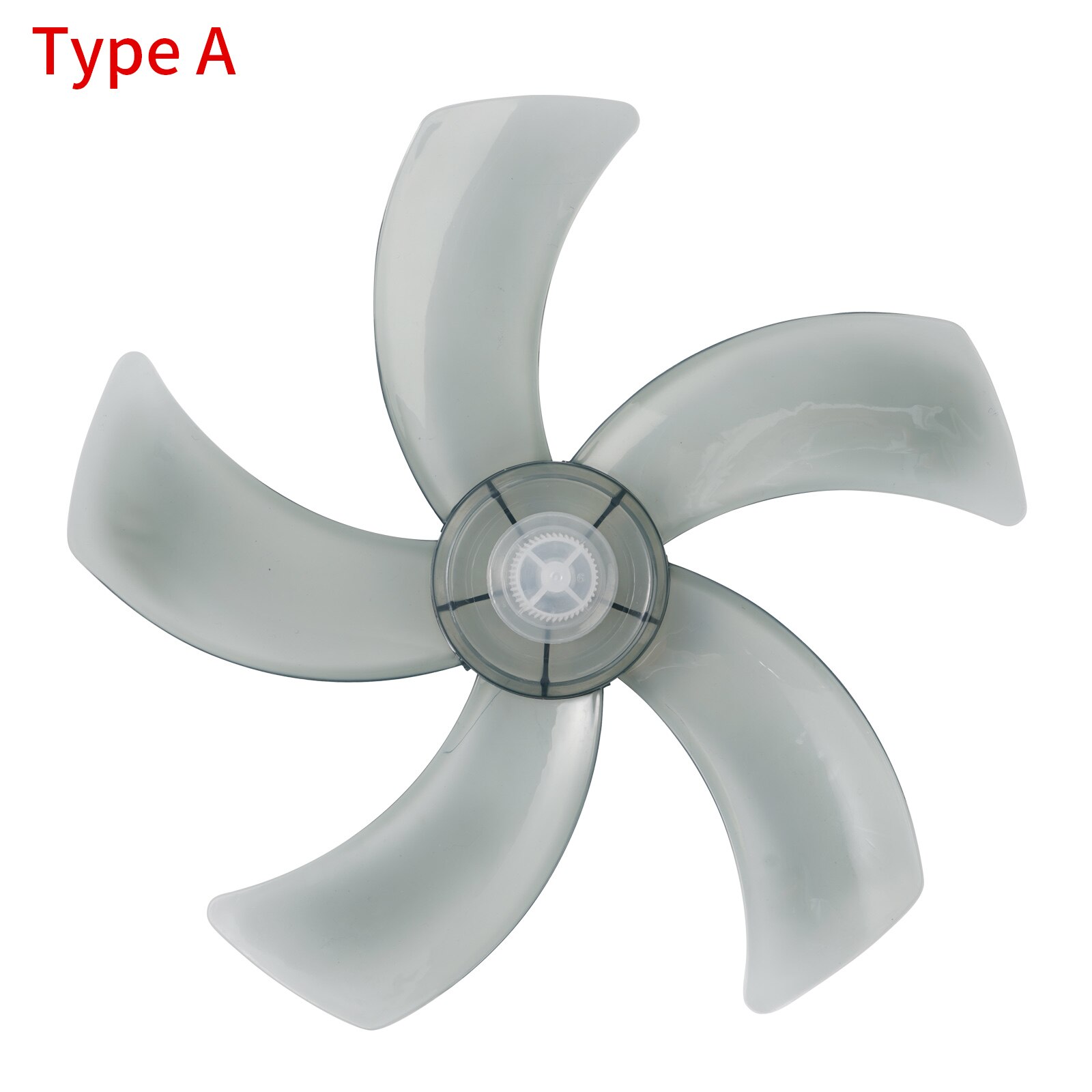 5/7 Leaves Household Fan Blade with Nut Cover Silence Fan Blades for Standing Pedestal Fan Table Fanner General Accessories Fans: Type A Plastic