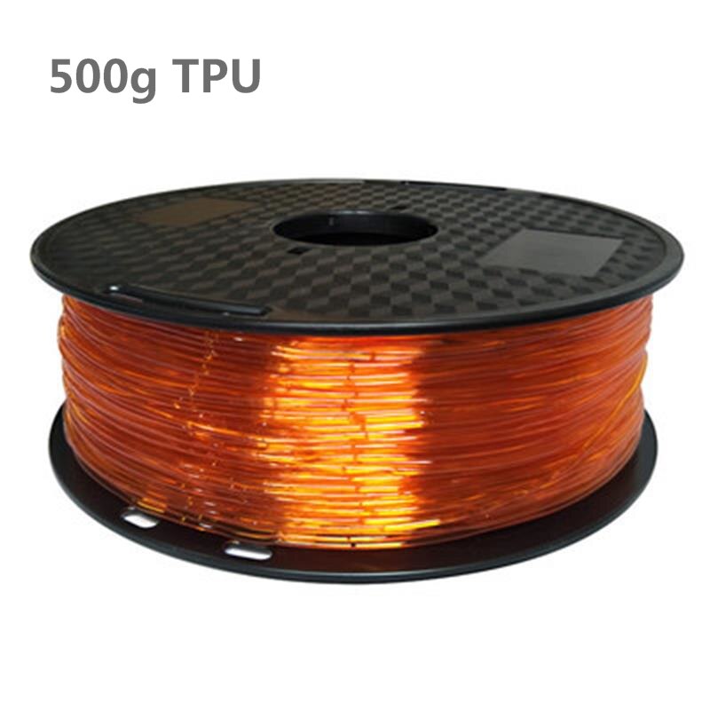 0.5KG TPU 3D Printer filament 1.75mm 500g Flex Soft Elastomer Rubber Material for 3D Printer Consumables