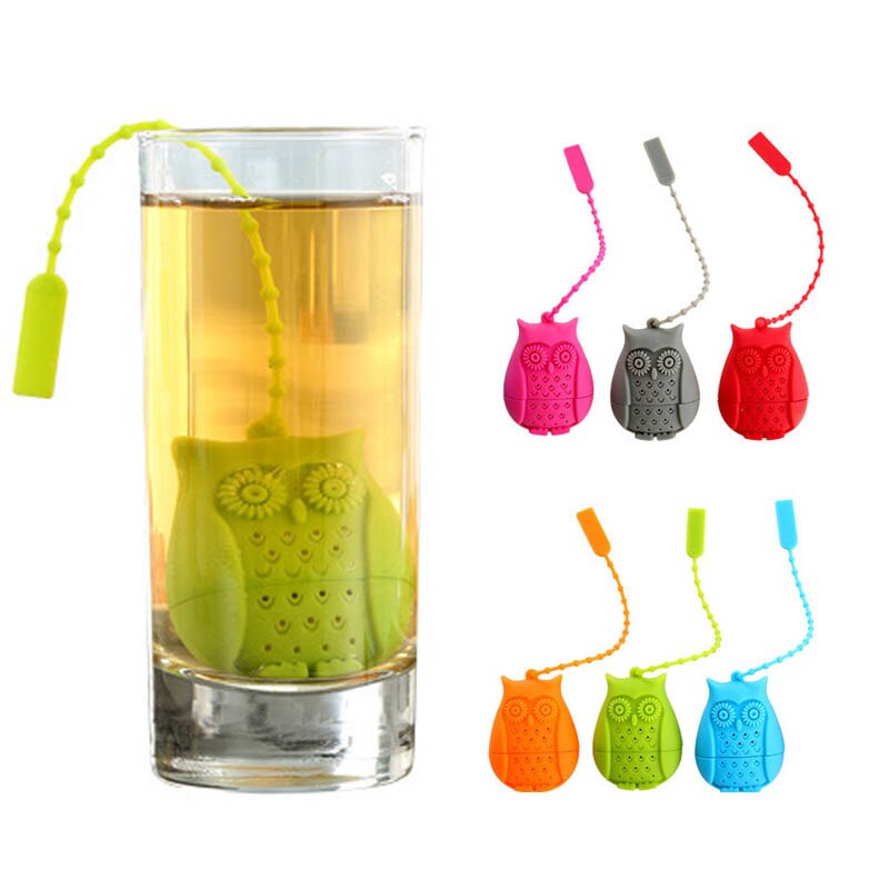 Tea Bag Food Grade Leaf Herbal Spice Filter 1 Pcs Unicorn Shape Infuser Strainers Loose Silicone
