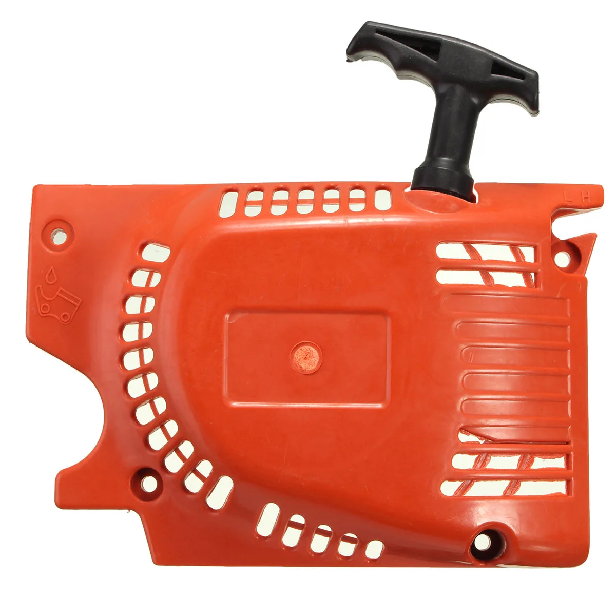 Arrancador de retroceso para motosierra china 4500 5800 5200 45 52cc 58cc Raptor rojo