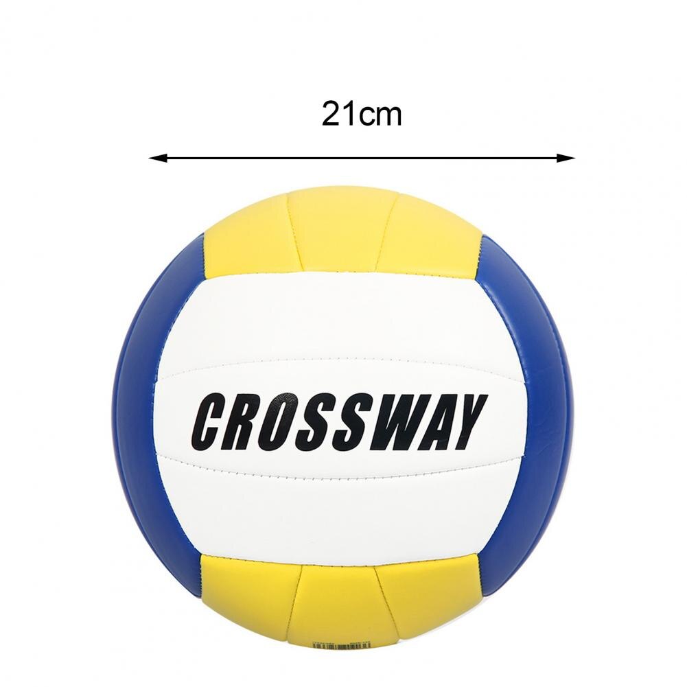Crossway-pelota de voleibol para entrenamiento de niños y adultos, resistente al desgaste de voleibol, a prueba de fugas, alta elasticidad, n. ° 5, deportiva suave para Fitness