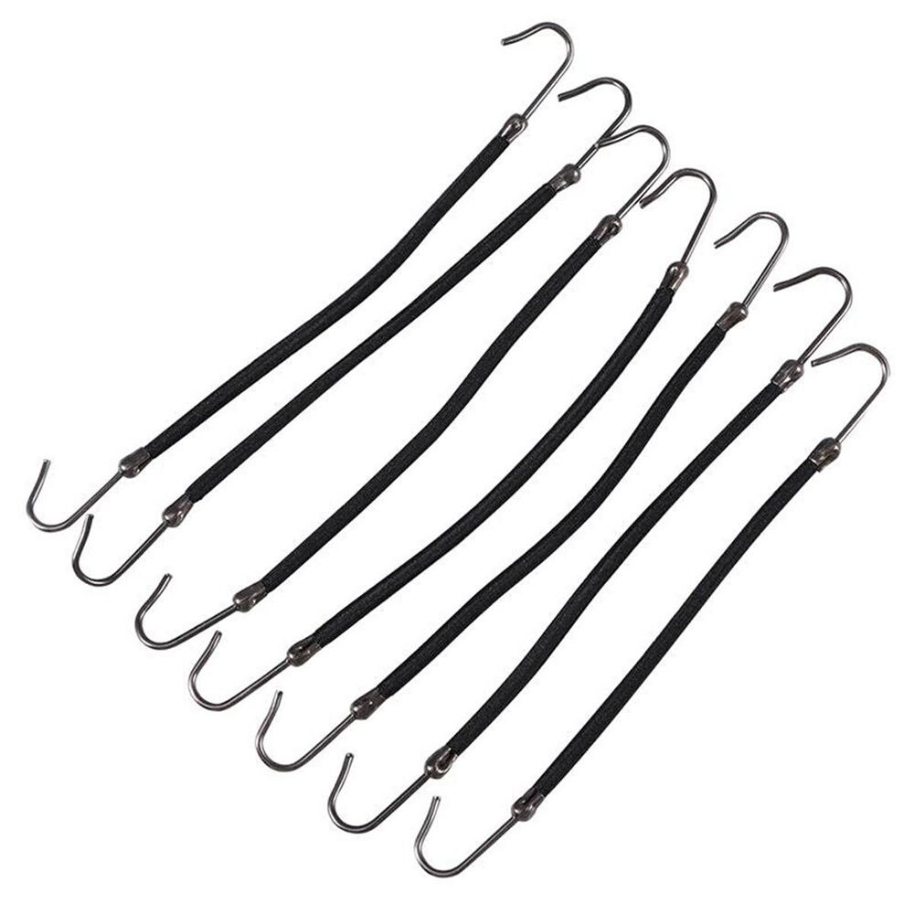 Pinzas elásticas para el cabello para niña, accesorios para el cabello, bandas de goma con gancho, soporte para cola de caballo, cinta elástica para el cabello, 5 unids/lote
