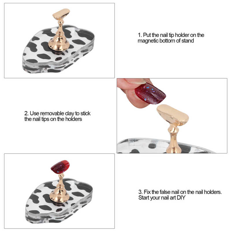 Stojak na paznokcie akrylowy DIY profesjonalny stojak na paznokcie robić salonu domowego