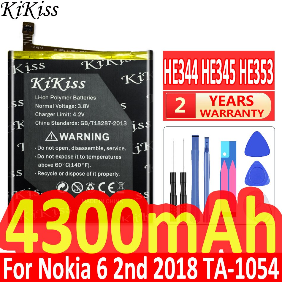 Battery BL 5C/4C HE338 HE319 HE330 HE351 WT240 HE321 HE336 HE345 HE344 HE316 HE317 HE335 For Nokia 2 3 3.1 3.2 5 6 6.1 2112 2118: HE344 HE345 HE353