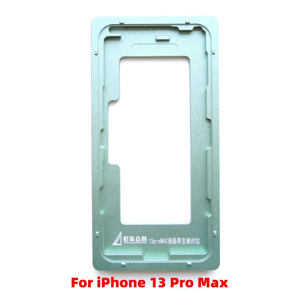 Molde laminado para iPhone 13, 13 Pro, Max, Mini molde de posición de marco, herramientas de reparación de laminado de vidrio OCA de pantalla LCD: 13ProMax Aligning