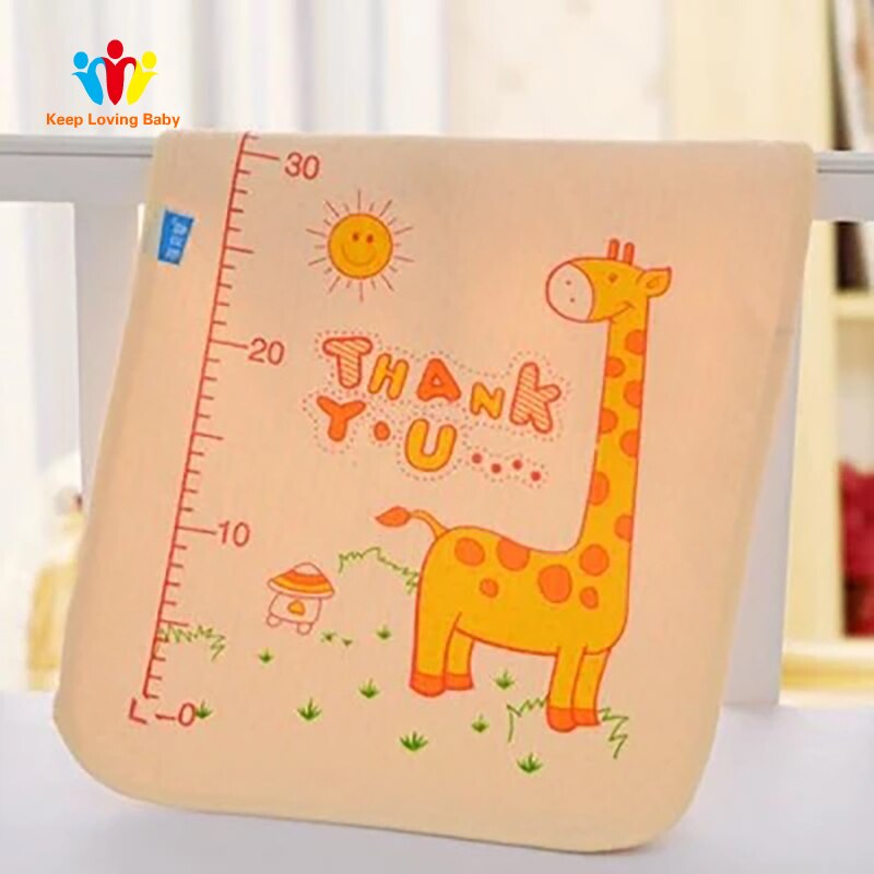 Baby luier verschoningsmatje giraffe draagbaar wasbaar compact reis luiermat waterdicht matras bedlaken