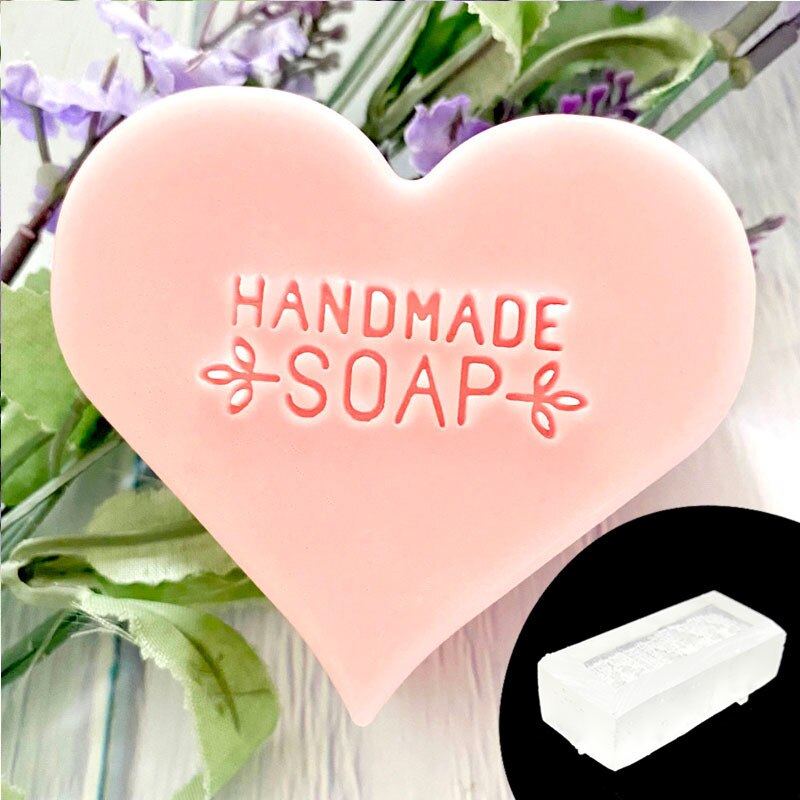 Plants HANDMADE SOAP Series Soap Stamp For Soap Making Stamp DIY Handmade Crafts Transparent Resin Seal