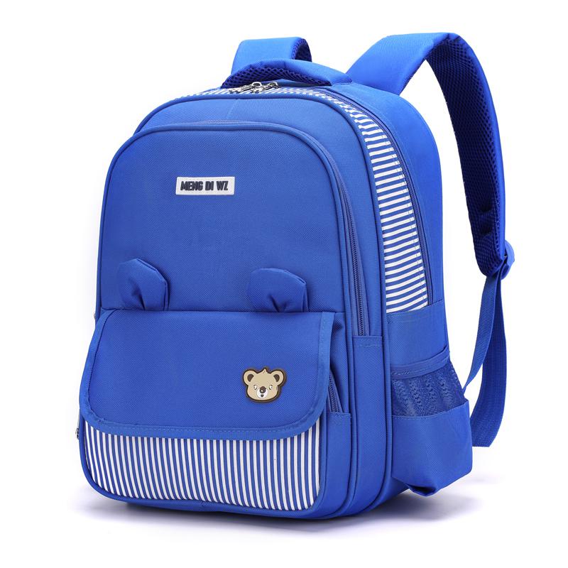 sacs d'école adolescent école sac à dos de sac d'école pour adolescentes primaire enfant sac à bandoulière Mochila: Blue