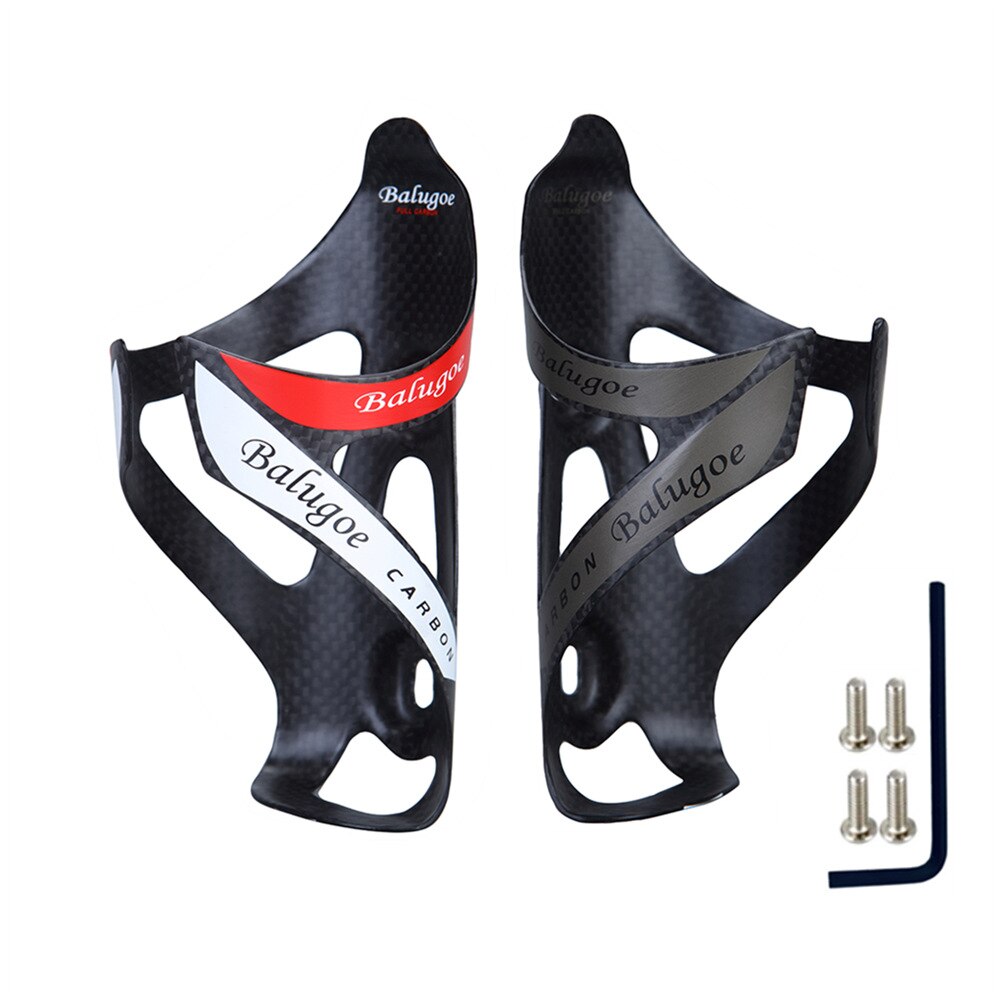 2022 BALUGOE Full Carbon Bicycle water bottle cage MTB road Bike bottle holder Ultra light cycle equipment matte / light