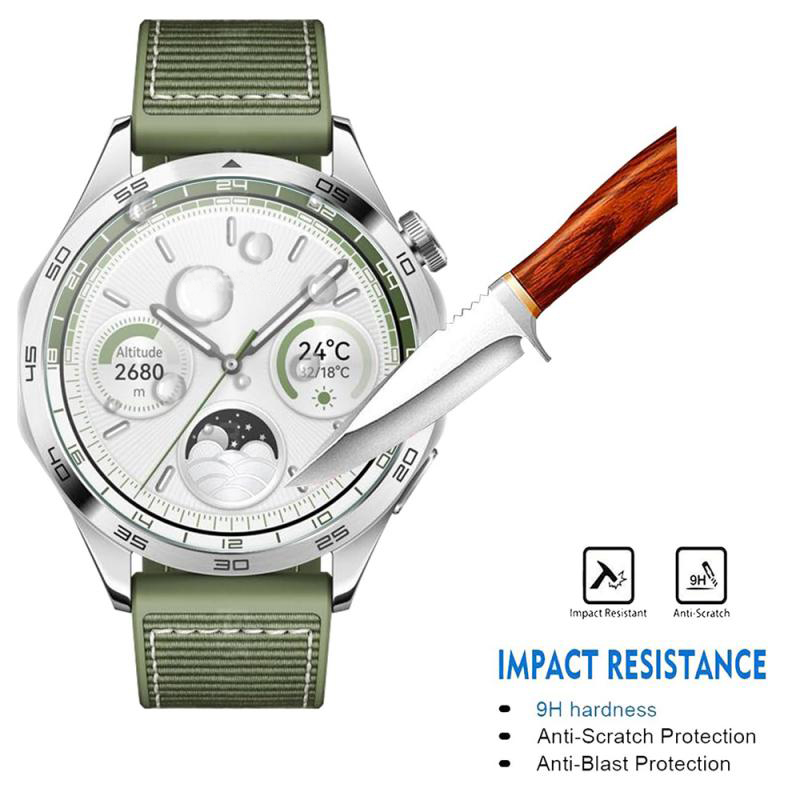 Protecteur d'écran pour Huawei Watch GT5, 1 à 5 pièces, 46mm/41mm GT4 GT3, installation rapide, pour Huawei GT5 Pro 46/42mm